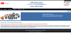 Desktop Screenshot of abbonlinesales.com
